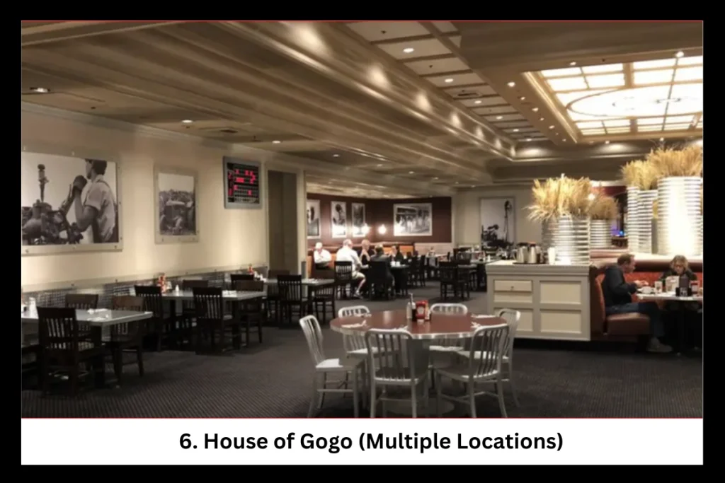 6. House of Gogo (Multiple Locations)